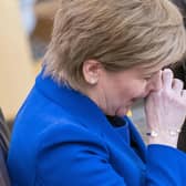 Outgoing First Minister Nicola Sturgeon. Picture: Jane Barlow/PA Wire