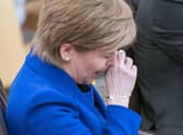 Outgoing First Minister Nicola Sturgeon. Picture: Jane Barlow/PA Wire