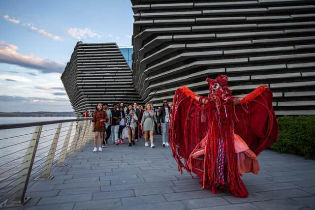 Saoirse Amira Anis at Art Night Dundee PIC: Erika Stevenson