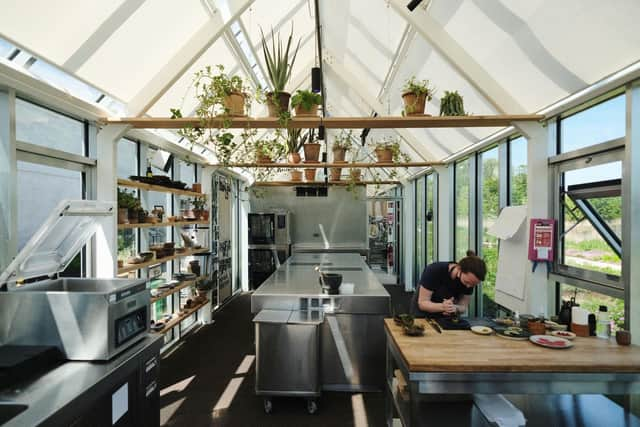 Mette Brink Soberg, R&D chief manager of the world-class Danish restaurant Noma, in Copenhagen. Picture: Thibault Savary/AFP via Getty Images