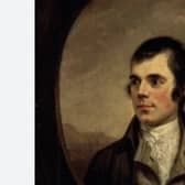 The portrait of Robert Burns by Alexander Nasmyth. PIC: Contributed.