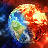 Planet Earth -  ecology concept, global warming concept, the effect of environment climate change. Elements of this image furnished by NASA. Picture: Getty Images