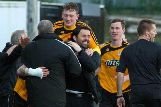 Alloa enjoyed back to back promotions at the start of Paul Hartley's management career. (Picture: SNS)