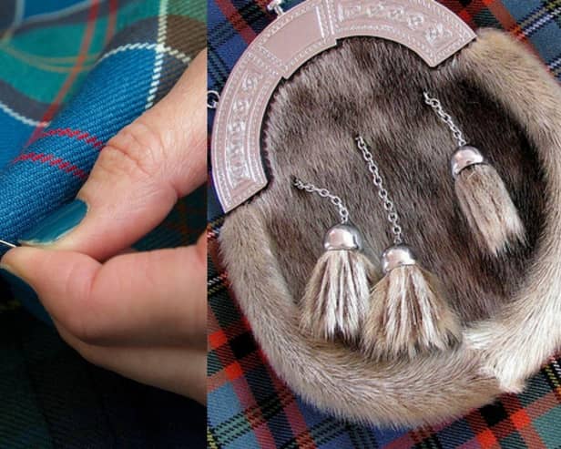 Kilt-making is on the 'endangered' list and sporran-making is on the 'critically endangered' red list for crafts at risk in the UK.