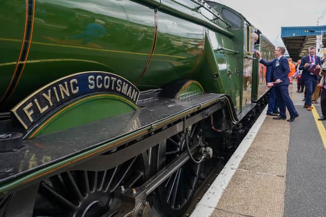 The crash involving Flying Scotsman happened just after 7pm (Photo by Ian Forsyth/Getty Images)