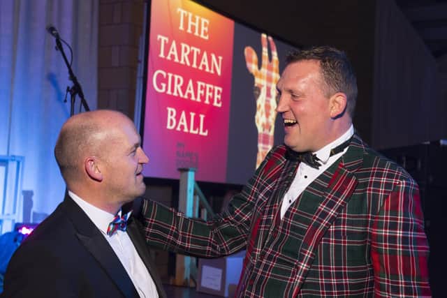 Gregor Townsend with Doddie Weir in 2018. Picture: Phil Wilkinson