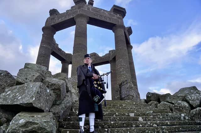 Performing at the event will be local piper Iain McFadden