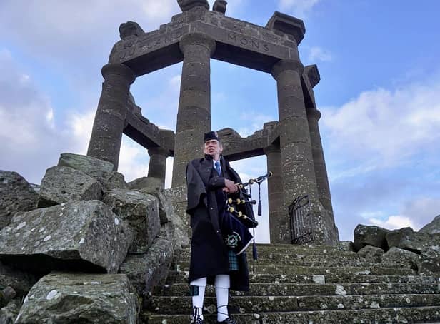 Performing at the event will be local piper Iain McFadden