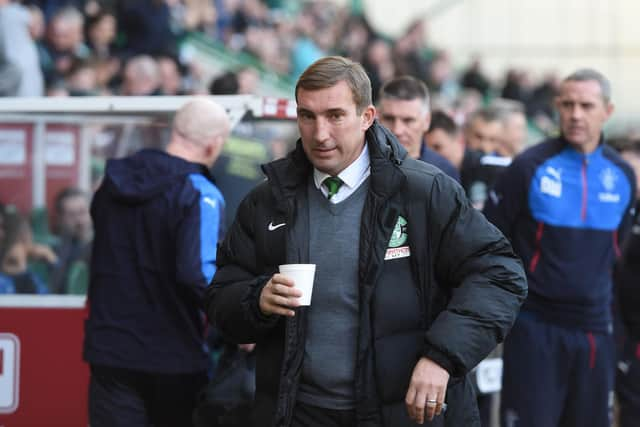 Hibs won the Scottish Cup under Alan Stubbs.