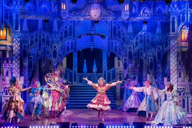 The annual pantomime at the King's Theatre in Edinburgh was one of many festive shows forced to pull the plug. Picture: Graham Clark