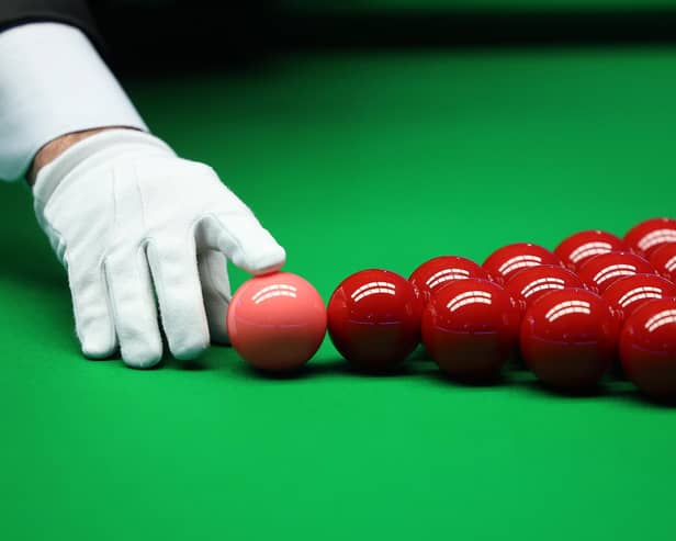 Snooker - and a golden ball - will be coming to Saudi Arabia later this year.