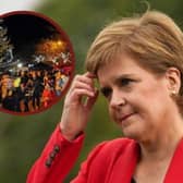 Nicola Sturgeon gave a Covid-19 update to discuss Christmas parties as the Omicron variant continues to spread.