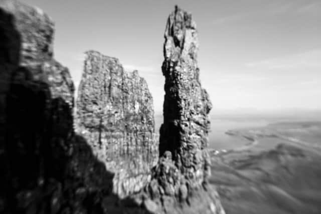 The Broken Land (An Tir Briste) brings together a series of images made on the Isle of Skye and the St Kilda archipelago in 2012.