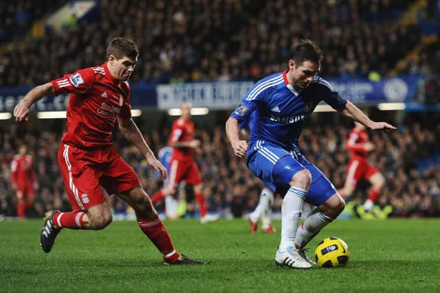 Frank Lampard and Steven Gerrard are favourites of Dante Polvara. (Photo by Laurence Griffiths/Getty Images)