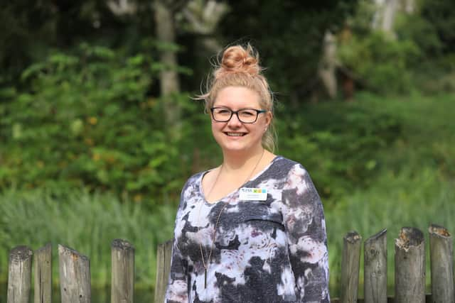 Beccy Angus, Head of Discovery and Learning at the Royal Zoological Society of Scotland.