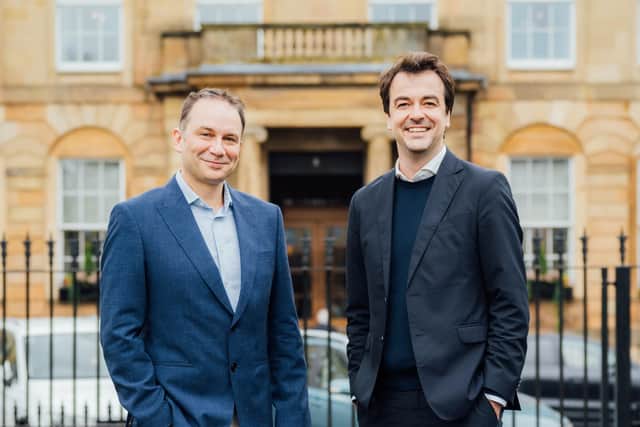From left: David Neely and Andrew Dines. Picture: contributed.