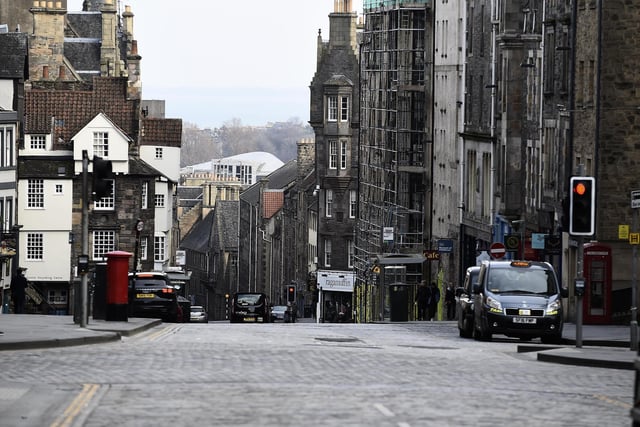 The Royal Mile in Edinburgh (Picture: Lisa Ferguson)