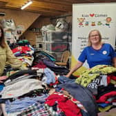 Tesco Community Champion Debbie Brown and Denise Thomas from Kids Loves Clothes.