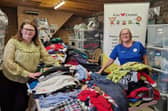 Tesco Community Champion Debbie Brown and Denise Thomas from Kids Loves Clothes.