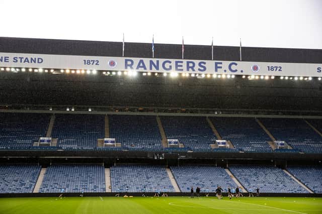 Malmo train at Ibrox ahead of the Champions League tie with Rangers. (Photo by Alan Harvey / SNS Group)