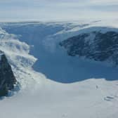 A team of international scientists has set sail for the Antarctic to study the behaviour of the massive Thwaites Glacier, which is melting faster than ever before as a result of climate change and could cause dramatic rises in global sea level in the near future. Picture: Jim Yungel/NASA