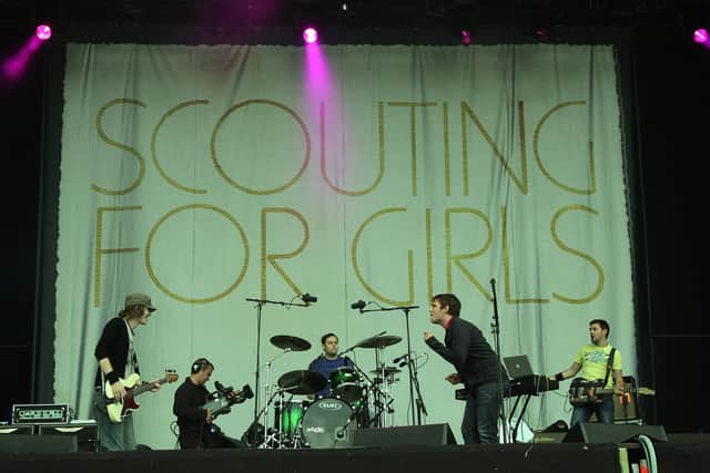 Scouting For Girls will perform at the Foodies Festival in August (Photo by Matt Cardy/Getty Images)
