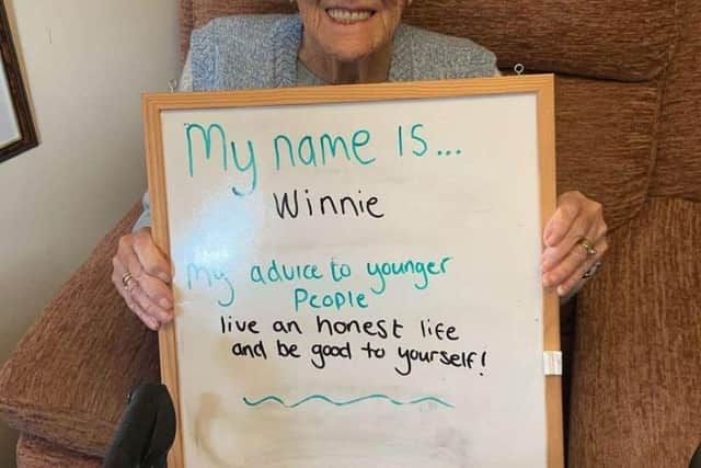 Winnie's advice