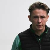 Hibs midfielder Scott Allan is reportedly in talks with Kilmarnock.  (Photo by Mark Scates / SNS Group)