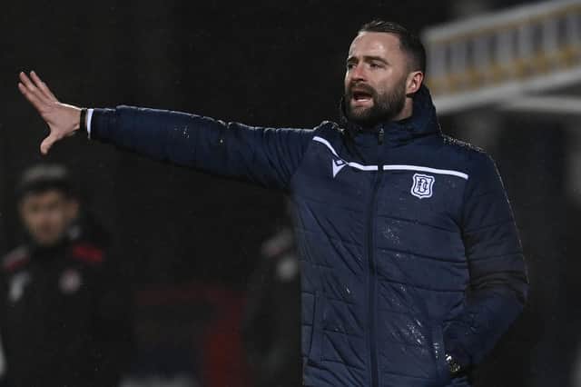 Dundee manager James McPake always believed his side could come back against Bonnyrigg Rose Athletic  (Photo by Rob Casey / SNS Group)