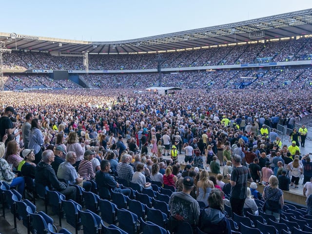 Ticket for the concert sold out in less than an hour last year.