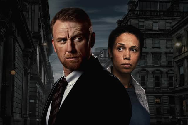 Kevin McKidd and Vinette Robinson in Six Four