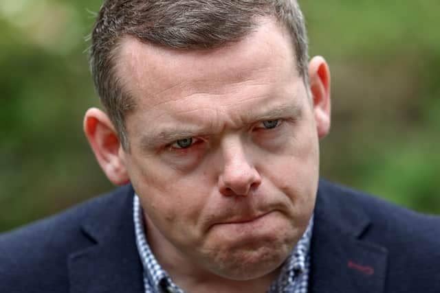 Former Scottish Conservative leader Douglas Ross