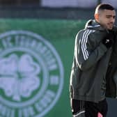 Giorgos Giakoumakis' departure from Celtic is imminent with the Greek striker set to complete a move to Atlanta United.  (Photo by Alan Harvey / SNS Group)