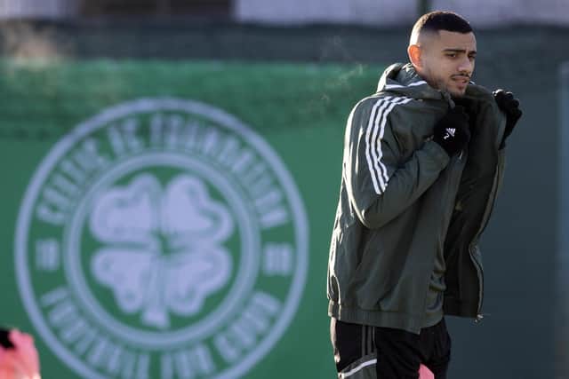 Giorgos Giakoumakis' departure from Celtic is imminent with the Greek striker set to complete a move to Atlanta United.  (Photo by Alan Harvey / SNS Group)