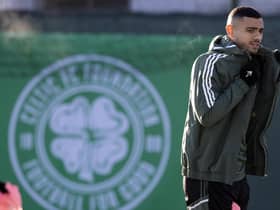 Giorgos Giakoumakis' departure from Celtic is imminent with the Greek striker set to complete a move to Atlanta United.  (Photo by Alan Harvey / SNS Group)