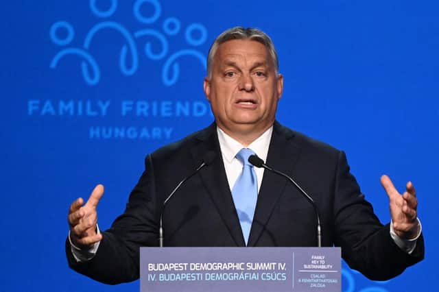 Hungarian Prime Minister Viktor Orban's party is facing a new challenge from a six-party coalition (Picture: Attila Kisbenedek/AFP via Getty Images)