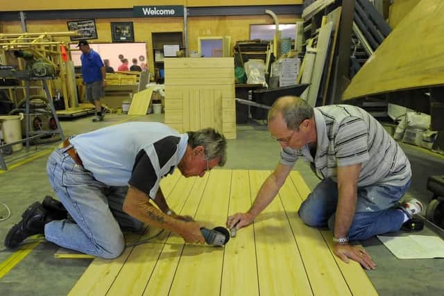 The Men's Shed movement has sounded the alarm after funding was withdrawn. Picture: Torsten Blackwood/AFP via Getty Images
