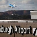 Around 40 flights in and out of Edinburgh Airport were cancelled as air traffic control problems caused chaos across the UK. Picture: PA