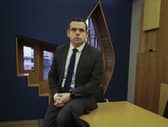 Scottish Conservative leader Douglas Ross at the Scottish Parliament in Edinburgh. Picture: PA