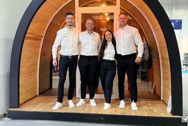 The Glampitect team behind the new luxury glamping pods