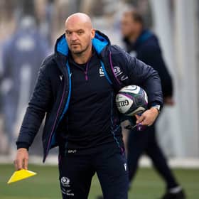 Head coach Gregor Townsend during Scotland training at Oriam. (Photo by Paul Devlin / SNS Group)