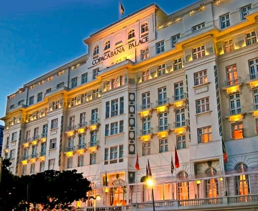 The Copacabana Palace, where the St Andrew's Society of Rio hold their annual celebration of Scottishness.. PIC: Carlos Alkmin