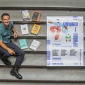 Director Nick Barley launched the book festival's programme at its new home at Edinburgh College of Art. Picture: Lisa Ferguson