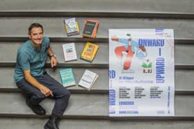 Director Nick Barley launched the book festival's programme at its new home at Edinburgh College of Art. Picture: Lisa Ferguson