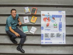 Director Nick Barley launched the book festival's programme at its new home at Edinburgh College of Art. Picture: Lisa Ferguson