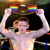 Willie Limond after successfully defending his Commonwealth light-welterweight title against Mitch Prince in 2013 (Picture: John Devlin)
