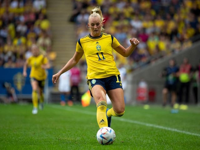Arsenal's Stina Blackstenius only has one goal for Sweden so far, but came into the tournament off the back of an excellent end to the WSL campaign. Could she catch fire in the latter stages of the tournament?