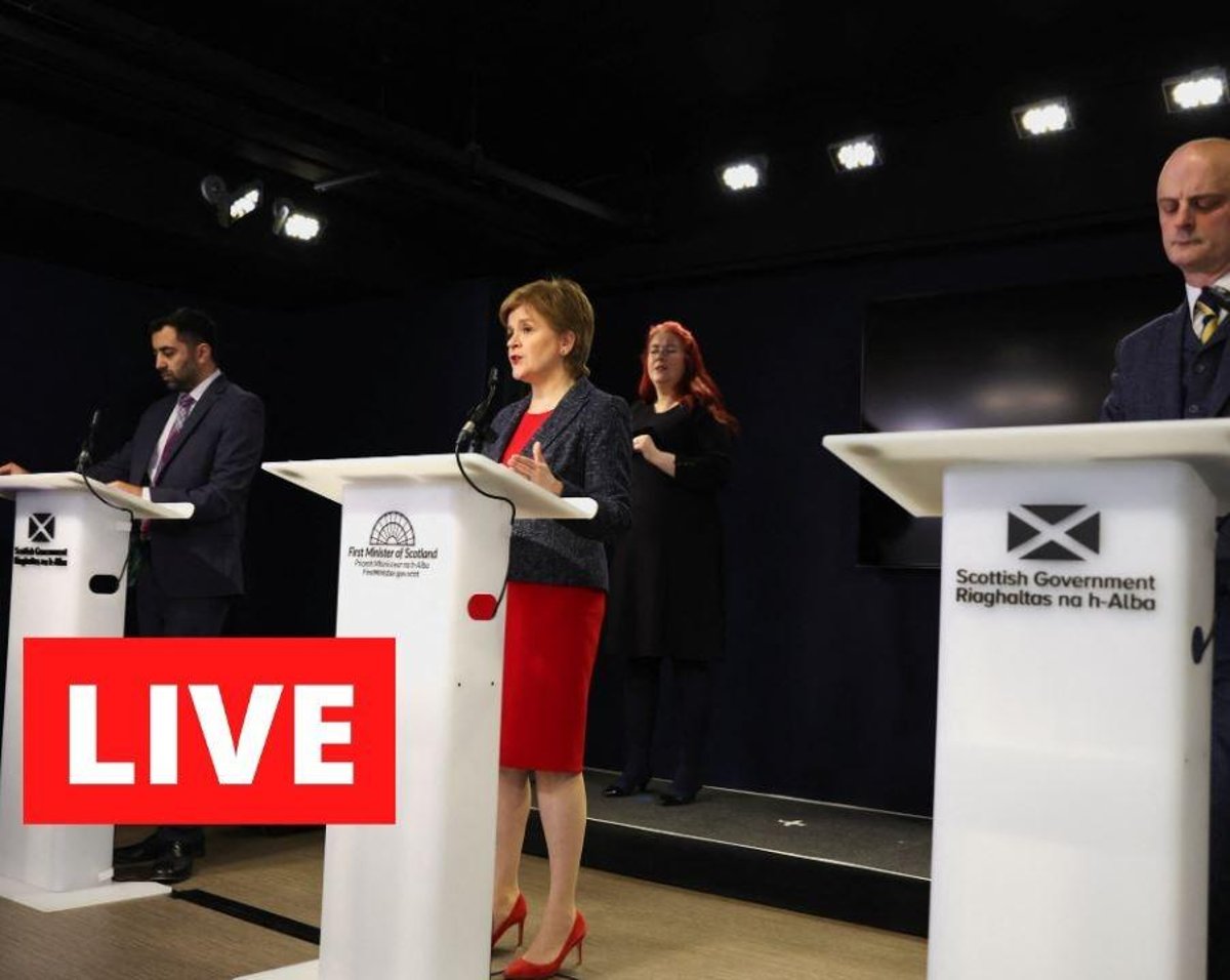 As it happened: Nicola Sturgeon holds briefing on Scottish NHS pressures