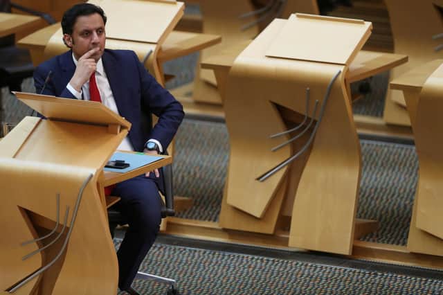 Anas Sarwar raised concerns about a failure to support people seeking mental health help.