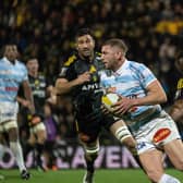 Racing 92's Finn Russell has been linked with a move to Japan. (Photo by XAVIER LEOTY/AFP via Getty Images)